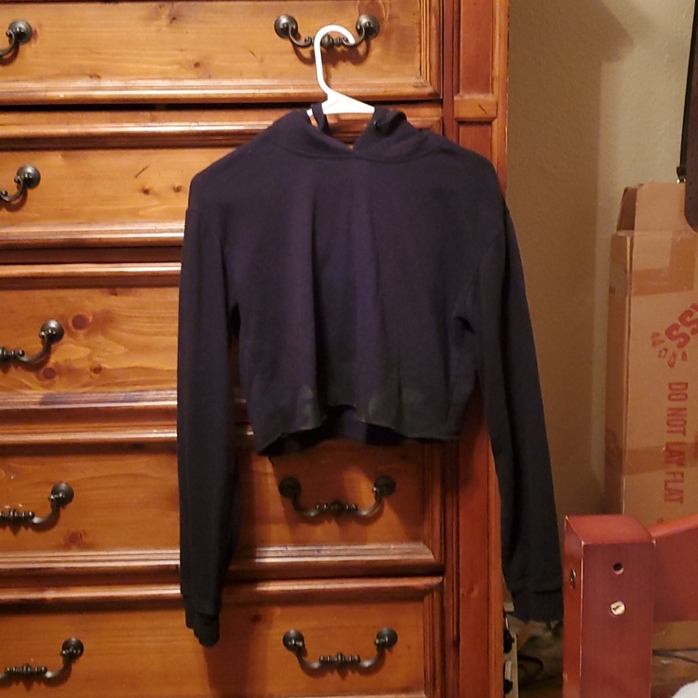 Cropped sweatshirt